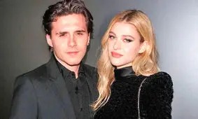 بروکلین بکهام و همسرش در مهمانی اسکار