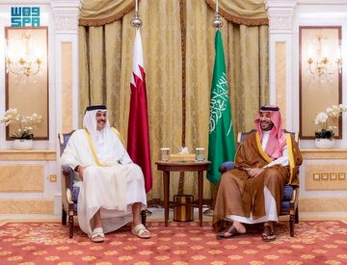 تماس تلفنی ولیعهد عربستان با امیر قطر در پی حمله اسرائیل/ محمد بن سلمان: عربستان در کنار قطر ایستاده است
