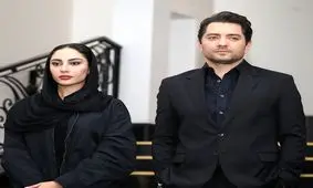 قابی از بهرام رادان و ترلان پروانه در پردیس کوروش
