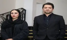 قابی از بهرام رادان و ترلان پروانه در پردیس کوروش
