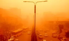 تصویر ناسا از طوفان گرد و غبار در "ایران"