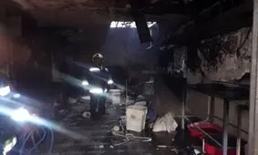 آتش سوزی در گارگاه طلاسازی بازار اصفهان