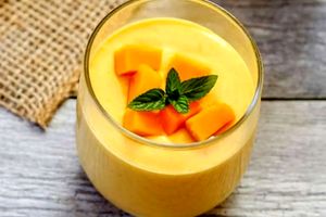 دسر انبه؛ فوری و خوشمزه