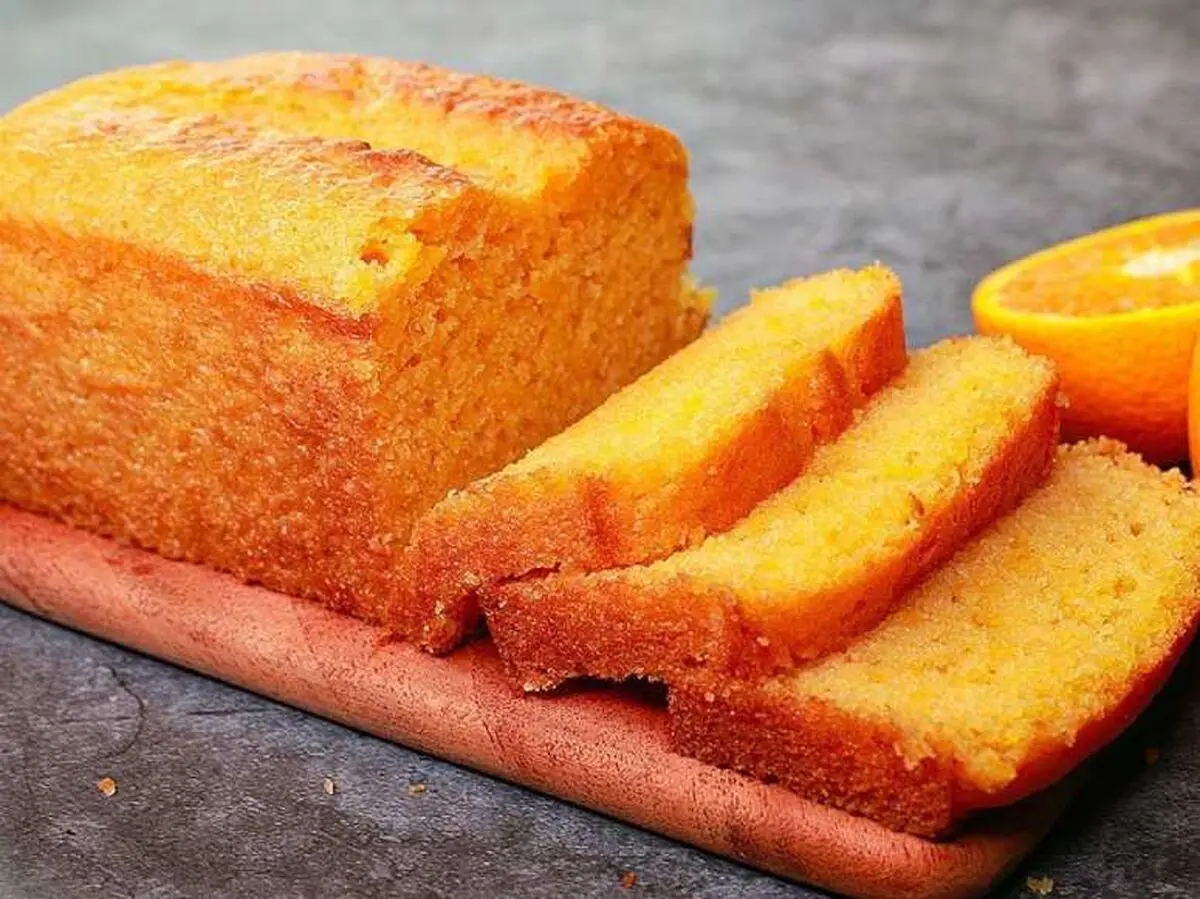 طرز تهیه کیک پرتقال و گردو