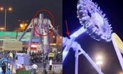 حادثه در یک شهربازی در عربستان با ۲۳ زخمی/ ویدئو