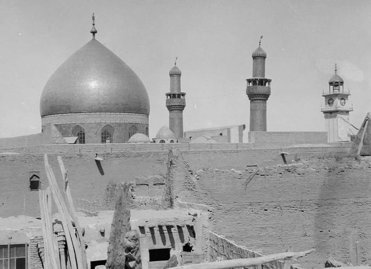 قدیمی‌ترین ویدئوی نویافته از حرم حضرت علی(ع)


