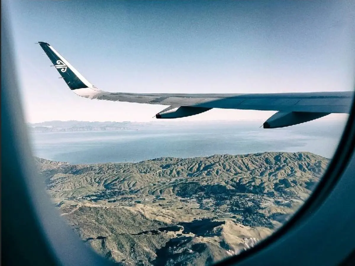 تصویری عجیب از وضعیت پروازها در آسمان ایران/ عکس