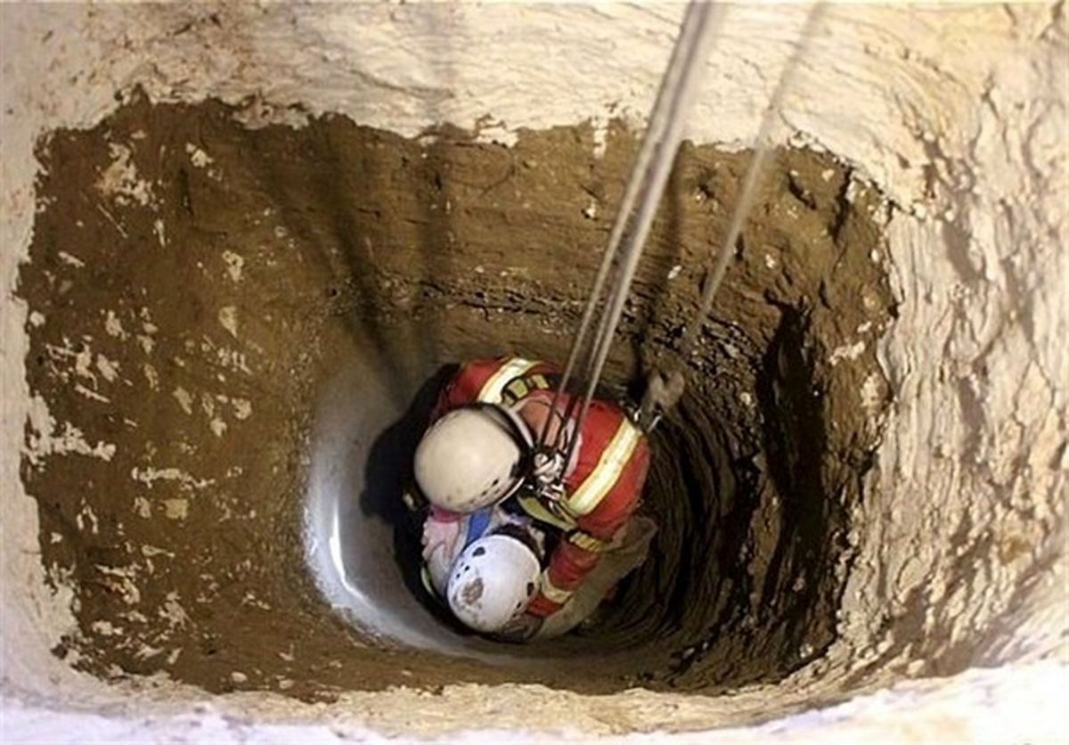 مرگ کارگر در عمق ۲۰ متری چاه
