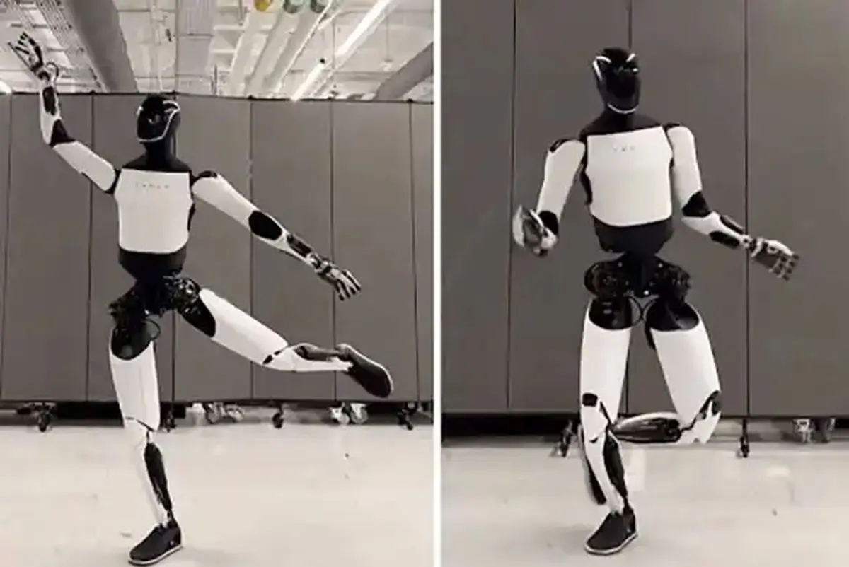 رقص یک ربات با آهنگ آذربایجانی/ ویدئو