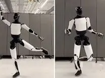 رقص یک ربات با آهنگ آذربایجانی/ ویدئو