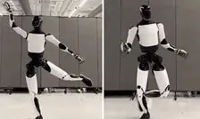 رقص یک ربات با آهنگ آذربایجانی/ ویدئو