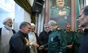 گزارش تصویری از مراسم چهلم سردار سلامی