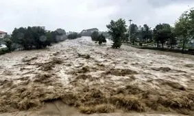 جان‌باختن 2 کودک در سیل هرمزگان/ ویدئو

