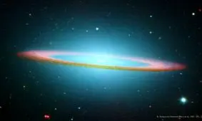 کهکشان کلاه مکزیکی تصویر روز ناسا شد