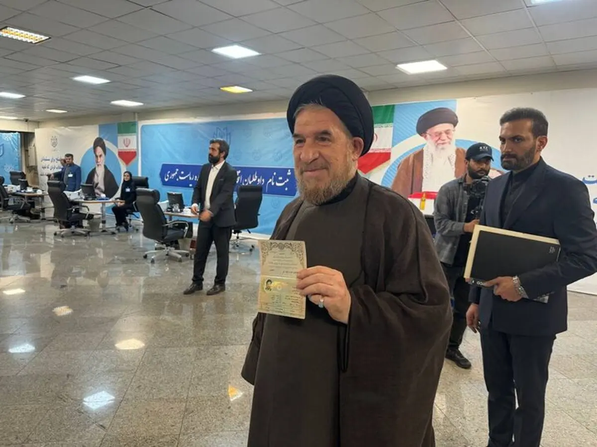 ثبت‌نام «سید محمدرضا میرتاج الدینی» در انتخابات ریاست جمهوری/ ویدئو