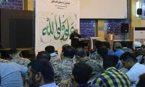 برگزاری اجتماع بزرگ بسیجیان مکتب علوی در بندرماهشهر 