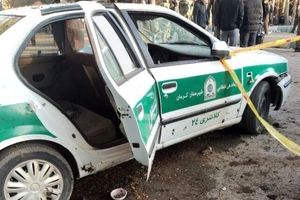 تصاویر شهدای انتظامی حادثه تروریستی کرمان