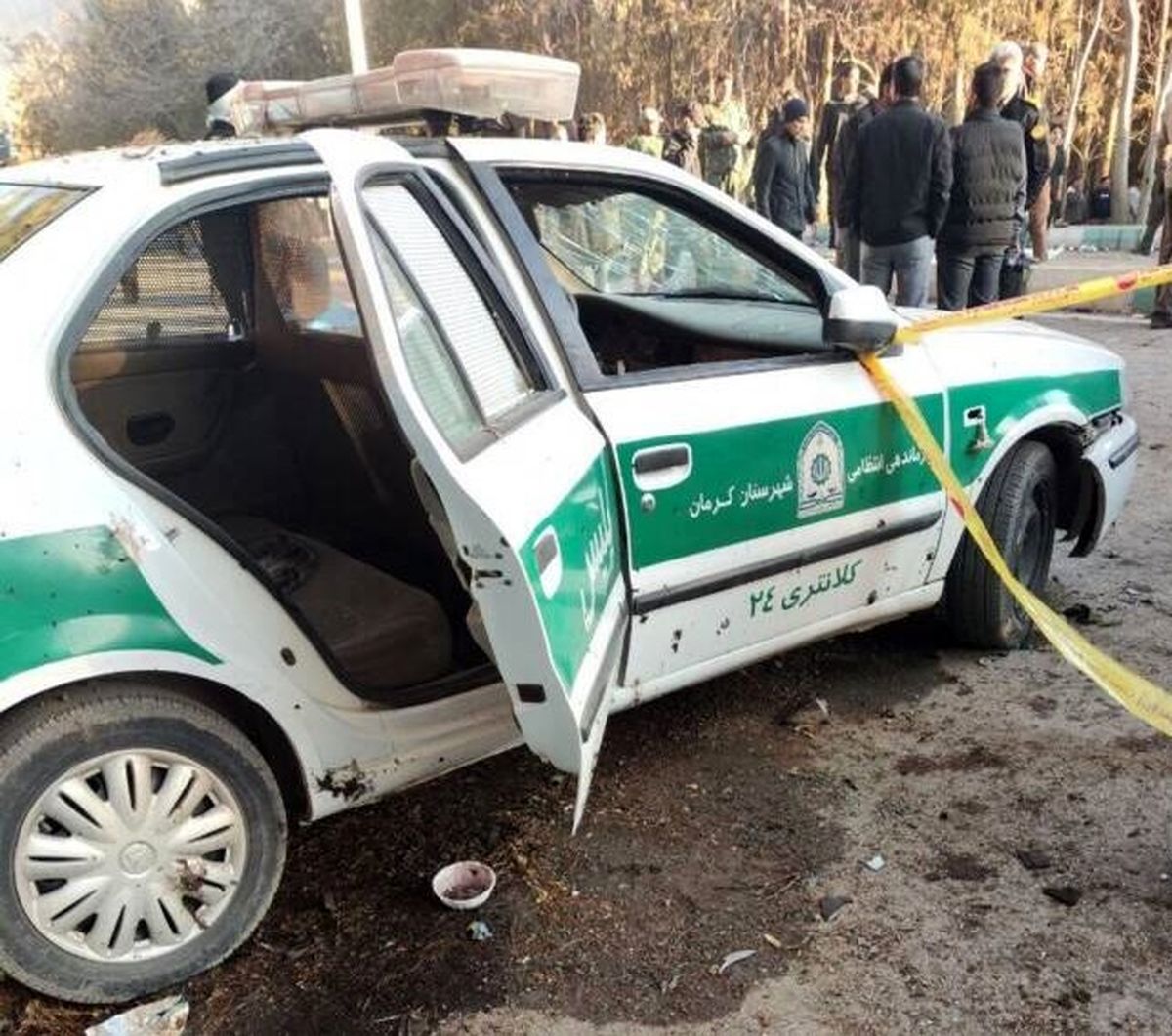 تصاویر شهدای انتظامی حادثه تروریستی کرمان