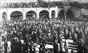 فیلم رنگی شده از محرم ۱۰۰ سال قبل مردم تهران/ ویدئو