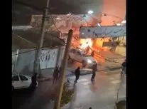 تلاش اغتشاشگران برای به آتش کشیدن یک حسینیه در قم/ ویدئو