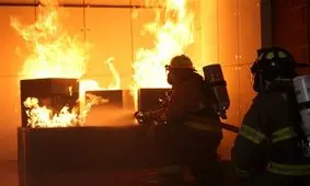 آتش‌سوزی در فرودگاه شیراز/ ‌حبس ‌‌پرسنل در بخش پرواز‌های خارجی

