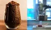 تبدیل تفاله‌های خیس قهوه به سوخت در ۹۰ ثانیه

