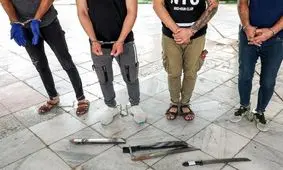 چهار نفر از اراذل و اوباش در سرخس دستگیر شدند