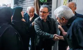 مراسم ترحیم سیدمحمد تاج‌زاده