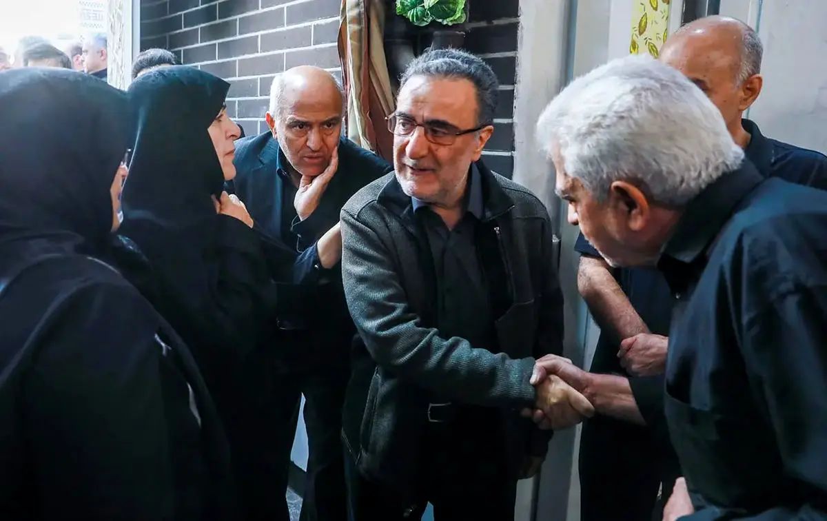 مراسم ترحیم سیدمحمد تاج‌زاده