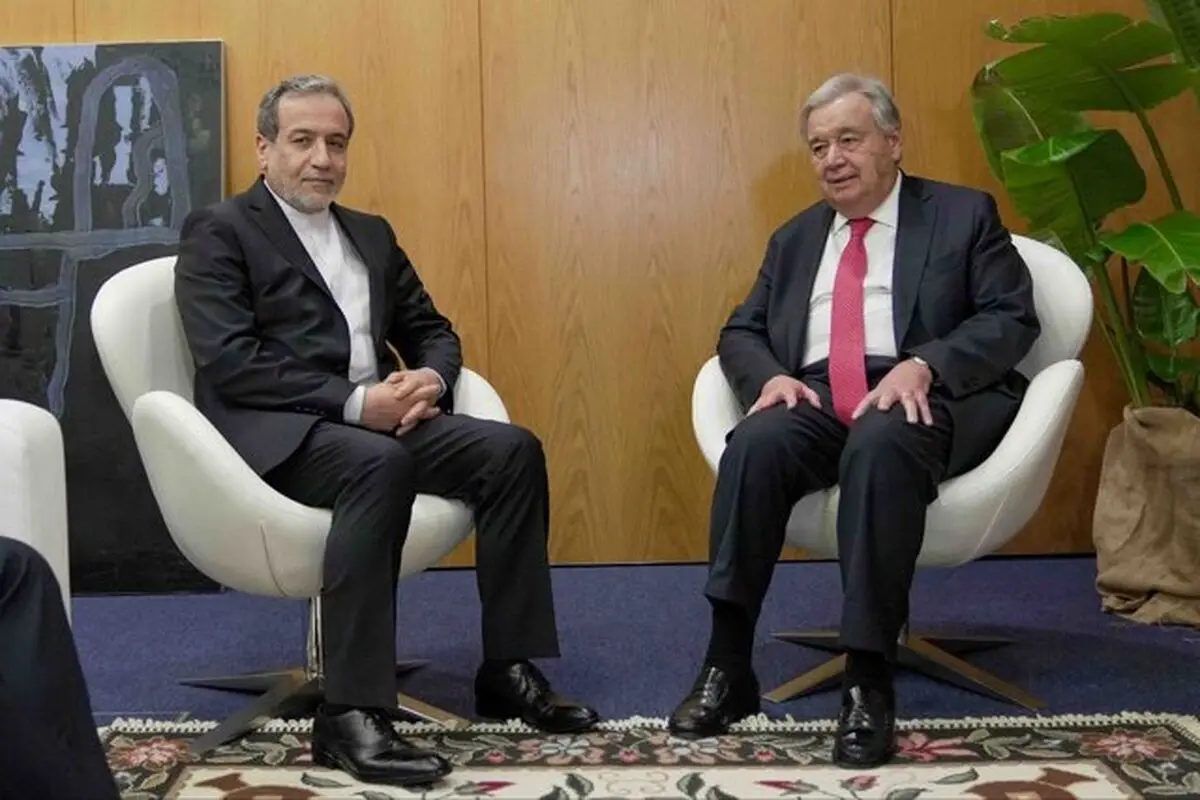 نامه عراقچی به گوترش درباره ناآرامی های اخیر