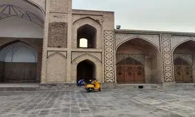 جنجال سریال جدید نرگس آبیار در یک مسجد تاریخی