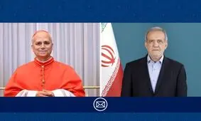 قدردانی پزشکیان از پاپ برای موضع اخلاقی و منطقی وی در قبال تجاوزات نظامی اخیر به ایران/ جمهوری اسلامی ایران همچنان پایبند به دیپلماسی و راه‌حل‌های مسالمت‌آمیز است