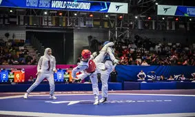 ادامه ناکامی تکواندوی ایران در قهرمانی جهان/ یزدانی هم حذف شد

