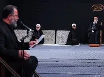 دومین شب مراسم عزاداری شهادت حضرت فاطمه(س) با حضور رهبر معظم انقلاب/ ویدئو