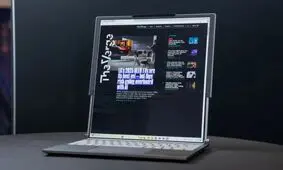 لنوو از اولین لپ تاپ رول شونده جهان رونمایی کرد/ ویدئو