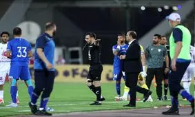 اعتراض هواداران استقلال به بازیکنان و مدیریت؛ فریاد روزبه بر سر داوران!