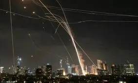 تصاویر مشکوک از آسمان اسرائیل بعد از آتش‌بس