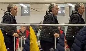 اولین فیلم واضح از پژمان جمشیدی در فرودگاه کانادا