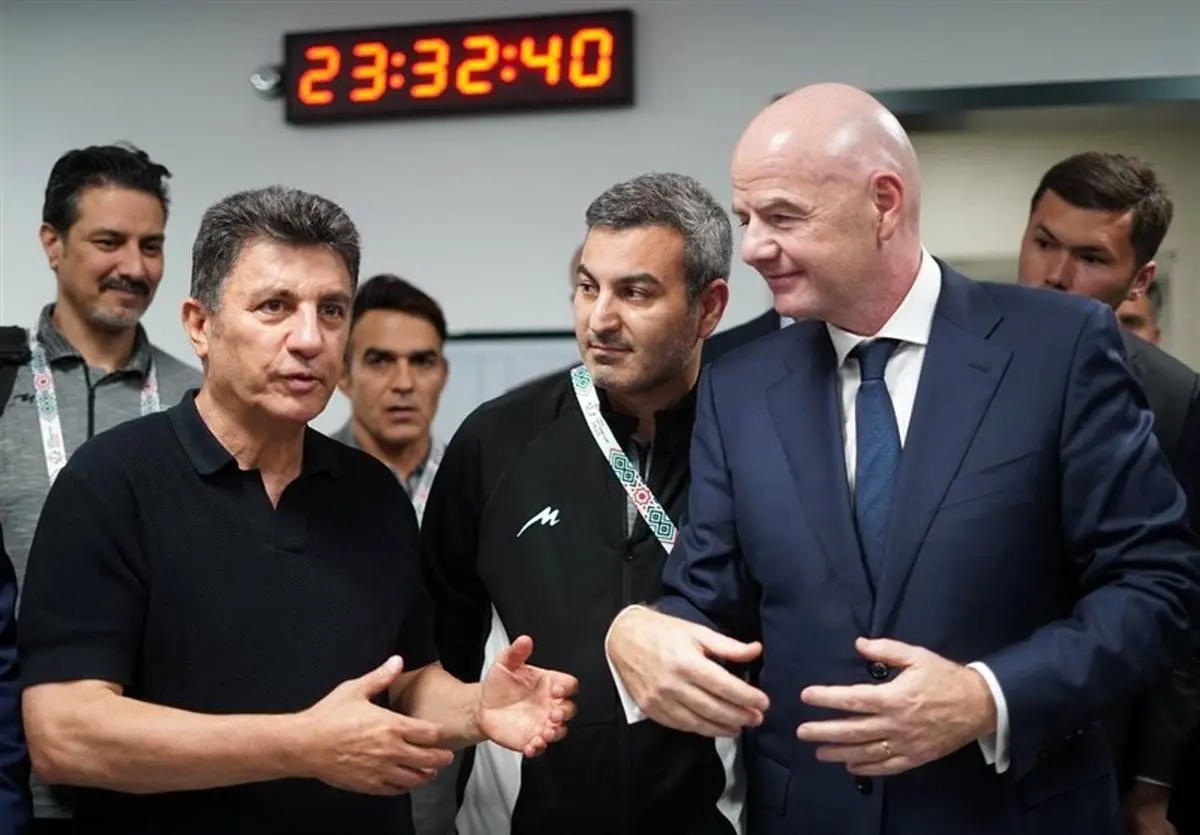 اینفانتینو با حضور در اردوی تیم ملی: هر کاری برای شما انجام می‌دهم 