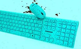 رونمایی از کیبورد و ماوس شکلاتی_نعنایی سامسونگ!