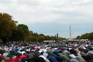 کاخ سفید مسجد شد! /ویدئو