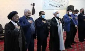 آیین سوگواری حسینی در هیات عزاداران بختیاری در اهواز/ تصایر