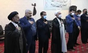 آیین سوگواری حسینی در هیات عزاداران بختیاری در اهواز/ تصایر