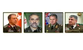 برگزاری مذاکرات چهارجانبه وزرای دفاع روسیه، ایران، ترکیه و سوریه