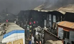 انبار لوازم خانگی در کوچه یخچال طعمه حریق شد 

