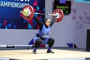 نایب قهرمانی دختر وزنه‌بردار ایران در جوانان آسیا


