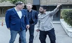 استایل عجیب علیرضا دبیر!/ عکس