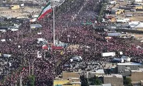 گزارش خبرنگار خبرفوری از تشییع پیکر رهبر شهید انقلاب در قم/ ویدئو