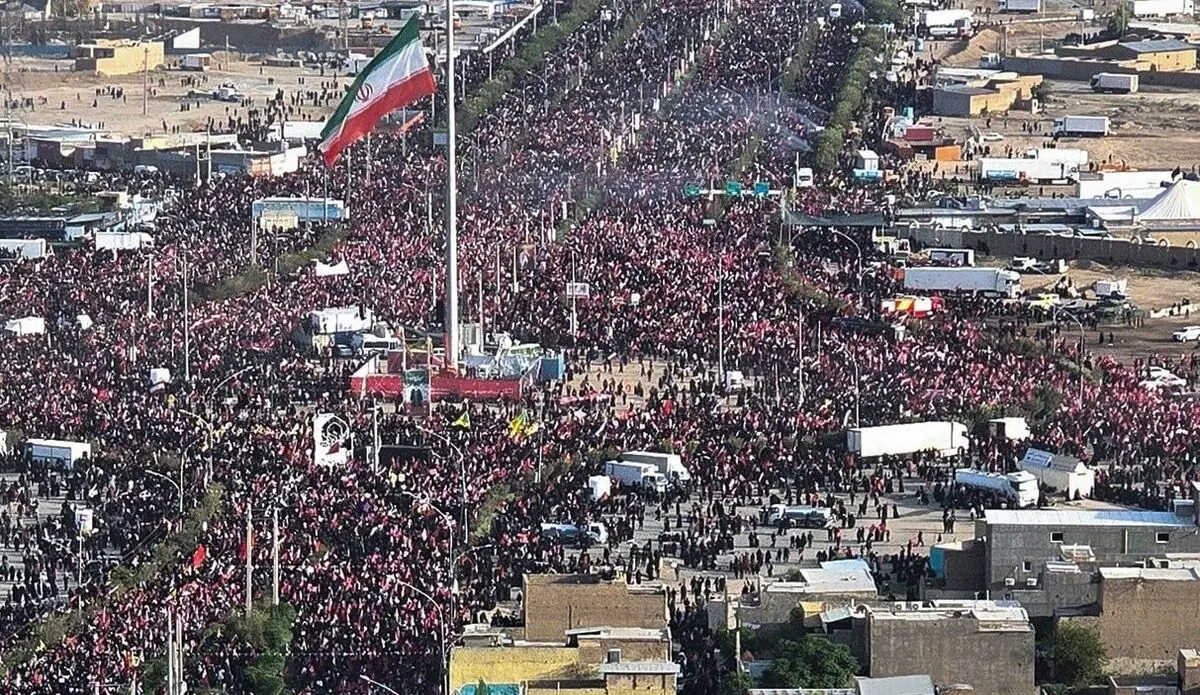 گزارش خبرنگار خبرفوری از تشییع پیکر رهبر شهید انقلاب در قم/ ویدئو