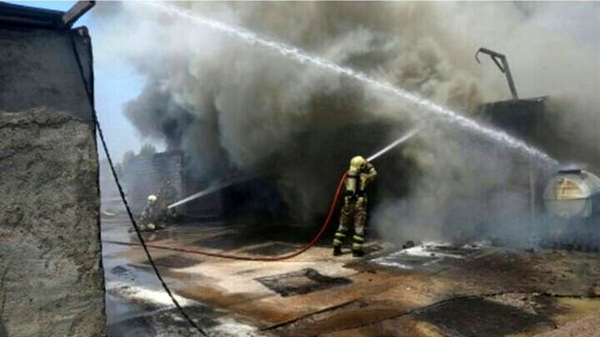 3 کشته در حادثه آتش‌سوزی «اروندان»
